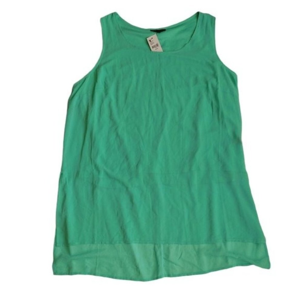 NWT Lane Bryant Chiffon Hi Low Tunic